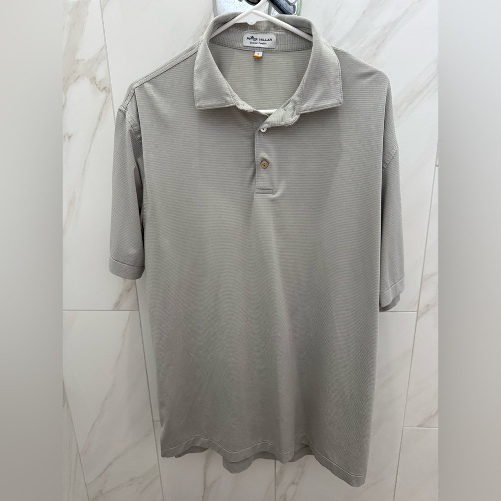 Peter Millar Golf Shirt - L